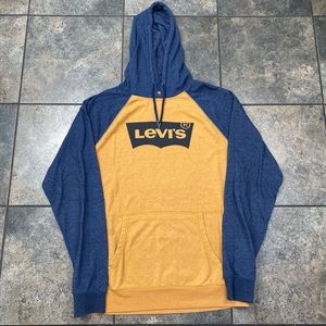 Men’s Levi’s Lightweight Hooded Sweatshirt Size Large